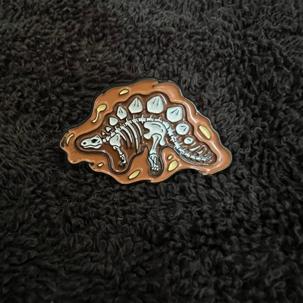 Brown and Gray Dinosaur Fossil Reptile Decor